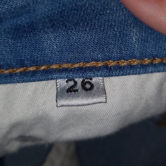 NWT Tularosa "Sage Lace Up Grommet" Jean Size 26 - Picture 5 of 5